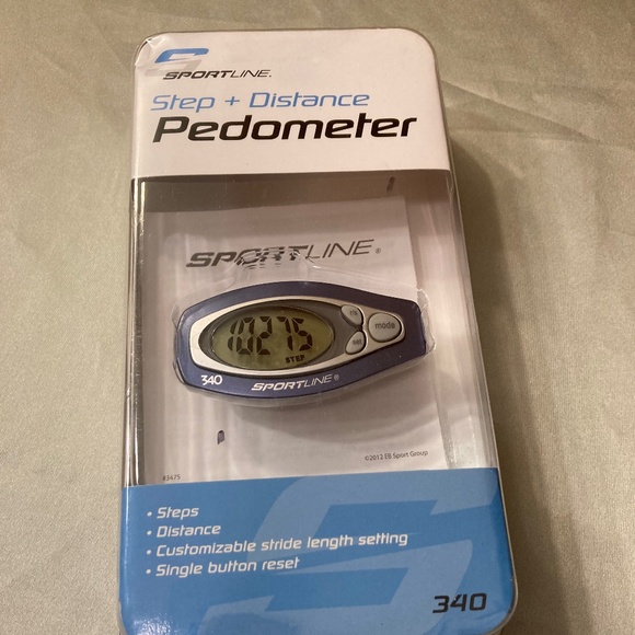 NIB Sportline Pedometer Needs L1130 Battery, Including FREE Pedometer w/Purchase - Picture 1 of 11